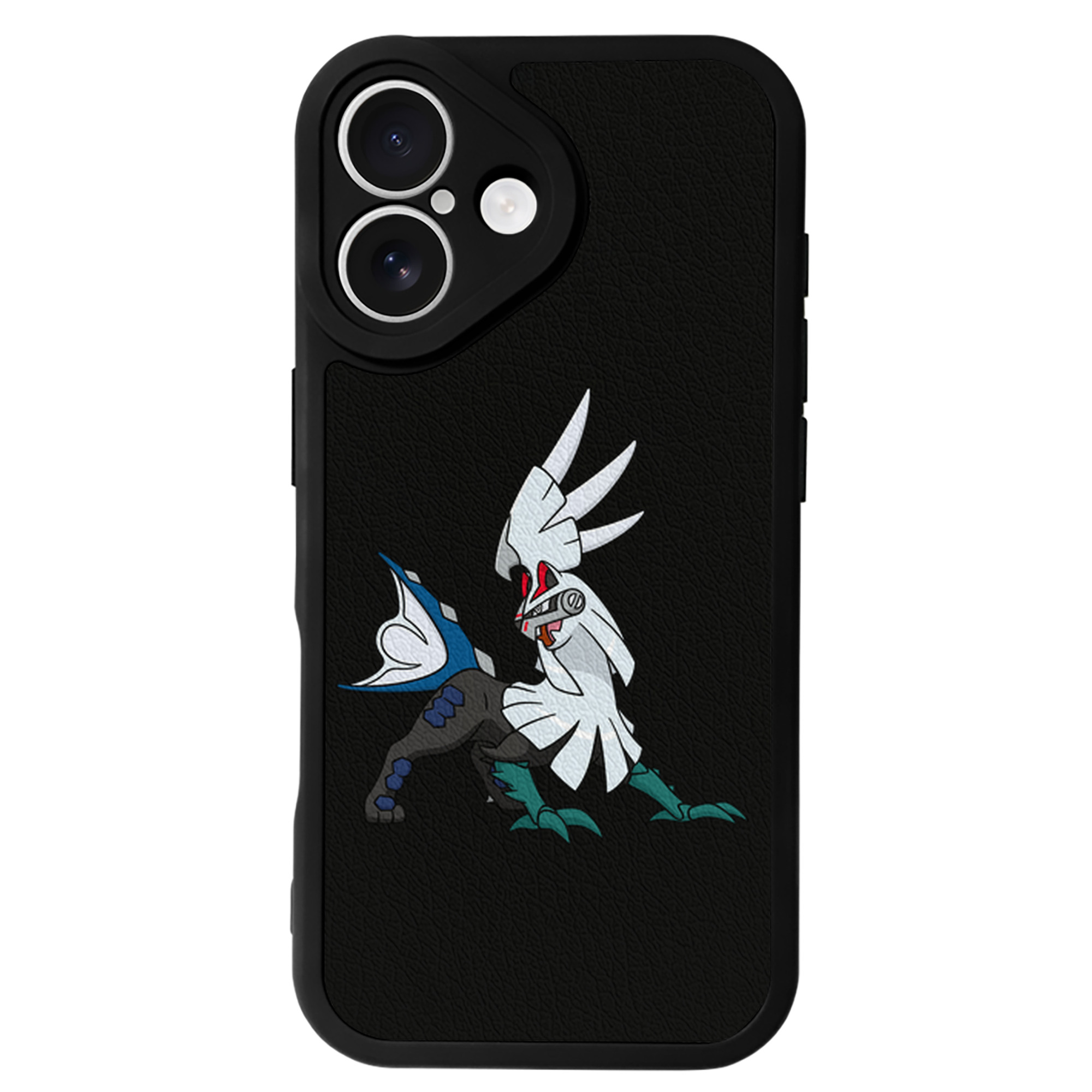 （画像用） ポケットモンスター Pokémon 【iPhone 16シリーズ対応】シリコンスマホケース（レザー調） 材質：シリコン